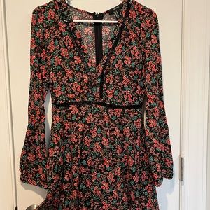Black Floral Dress